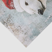  Polar Beer Kerstmiswinter winterleeftijd Decoupag Tissuepapier (Detail)