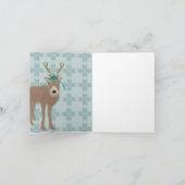 Polar Beer Kerstwinter Bedankkaart (Binnen)