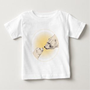 Polar Beer Kiss Baby T-Shirt Baby Wildlife T - shi