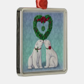 Polar Beer Kiss Ornament (Rechts)