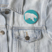 Polar Beer-knoppenbadge Ronde Button 5,7 Cm (In situ)