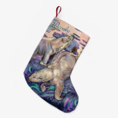 Polar Beer Magic Small Kerstmis Stocking Kleine Kerstsok (Voorkant (Hangend))