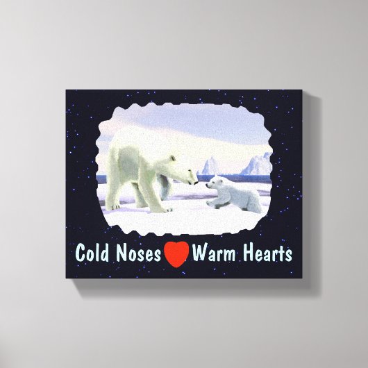Polar Beer - Mama Nose Best Canvas Afdruk (Voorkant)