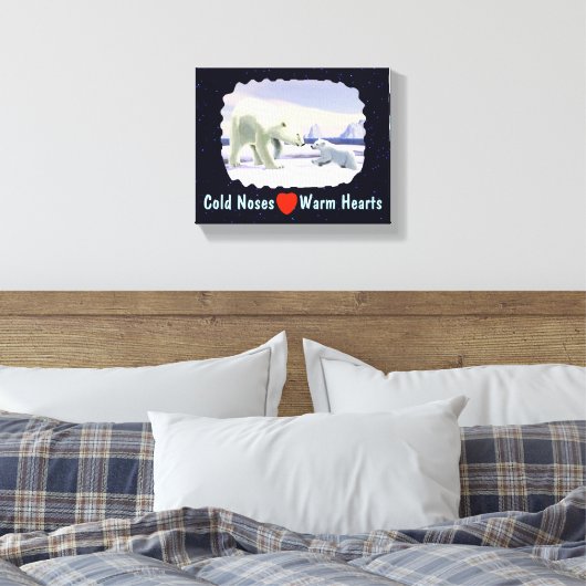Polar Beer - Mama Nose Best Canvas Afdruk (Insitu (Slaapkamer))