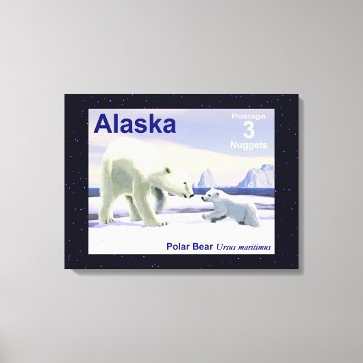 Polar Beer - Mama Nose Best Canvas Afdruk (Voorkant)