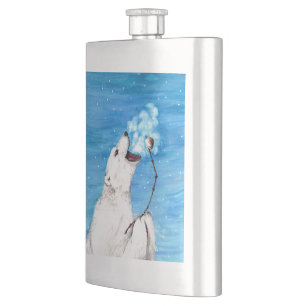 Polar-Beer met geroosterde moerasmallow Heupfles