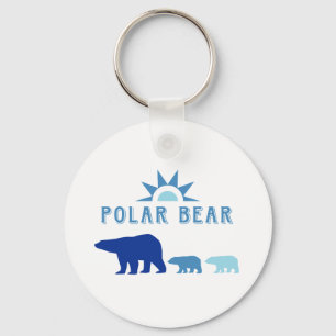 Polar Beer met zon Sleutelhanger