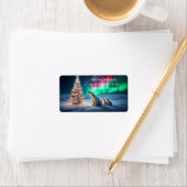 Polar Beer Mom Cubs Kerstboom Noorderlicht Etiket (Insitu)