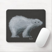 Polar Beer Mousepad - Gepersonaliseerd Muismat (Met muis)