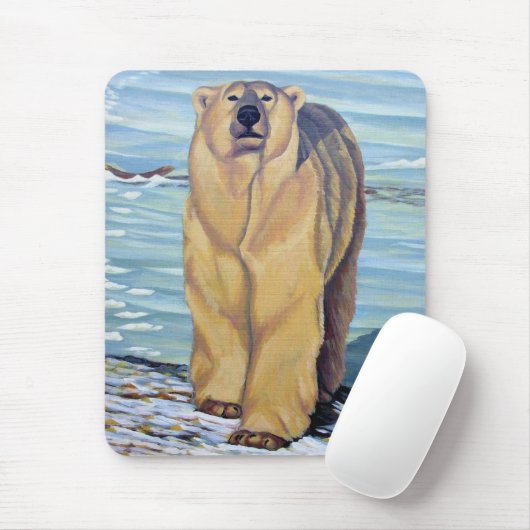 Polar Beer Mousepad Stylish Wildlife Art Mousepad Muismat (Met muis)