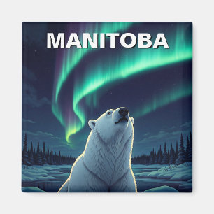 Polar Beer noorderlicht Manitoba Nederland Magneet