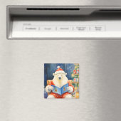 Polar Beer op kerstavond lezen Magneet (Insitu (Vaatwasser))