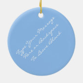 Polar Beer Ornament Moeder Baby Persoonlijke cadea (Achterkant)