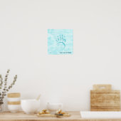 Polar Beer Paw Print (Keuken)