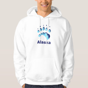Polar Beer Paw Print Hoodie
