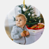 Polar Beer Personalized kerstversiering Keramisch Ornament (Achterkant)