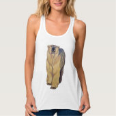Polar Beer Shirten Polar Beer Art Lady's Tanktop (Voorkant)