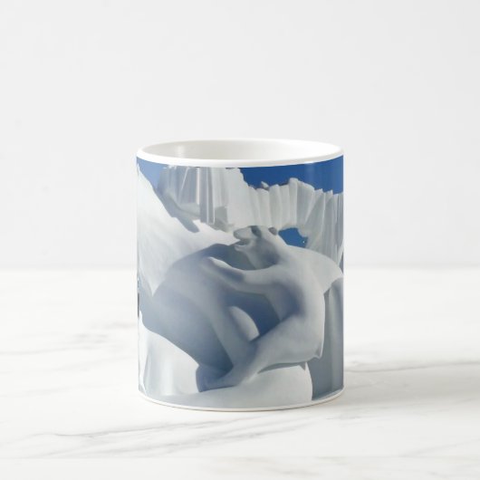 Polar Beer Snow Sculpture, Quebec, Canada Koffiemok (Center)