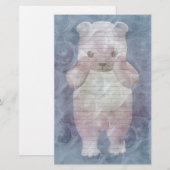 Polar Beer stationery-optionele lijnen Briefpapier (Voorkant / Achterkant)