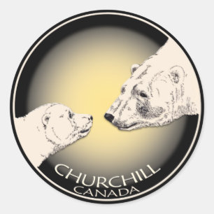 Polar Beer Stickers Churchill Canada Beer Stickers