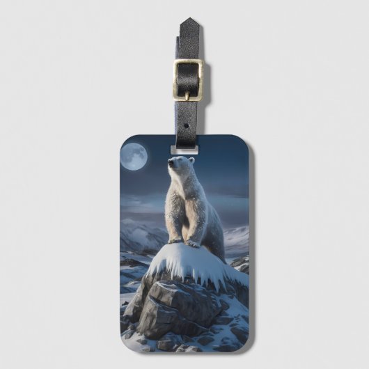 Polar Beer Top Frosty Heights Bagagelabel (Voorkant (verticaal))