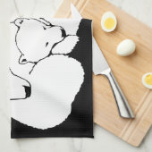 Polar Beer Towel moeder en Beer Tea Towel Theedoek (Quarter Fold)