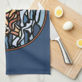 Polar Beer Towel Native Art Beer Tea Towel Gift Theedoek (Quarter Fold)