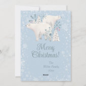 Polar Beer Vakantie Kaart (Achterkant)