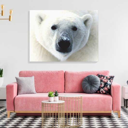 Polar Beer verpakt Canvas (Insitu (Woonkamer))