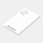 Polar Beer Vis Kleurplaat Post-it Notitie Post-it® Notes (Schuin)