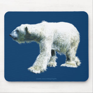 POLAR BEER Walking Wildlife Mousepad Muismat