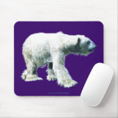 POLAR BEER Walking Wildlife Mousepad Muismat (Met muis)