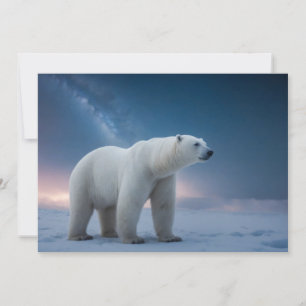 Polar Beer Wild Majestic Animal op een sterrenstel Aankondiging