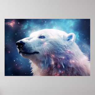 Polar Beer Wilde Dier Majestic Wilderness Art Poster