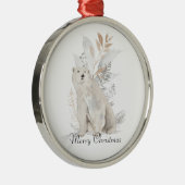 Polar Beer Winter Greenery Ornament (Rechts)
