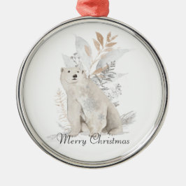 Polar Beer Winter Greenery Ornament