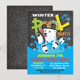 Polar Beer Winter Pool Party Plunge Kaart