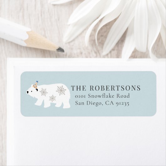 Polar Beer Winter Wonderland Blue Etiket (Insitu)