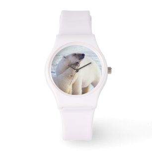 Polar beer zeug met welp, pack horloge