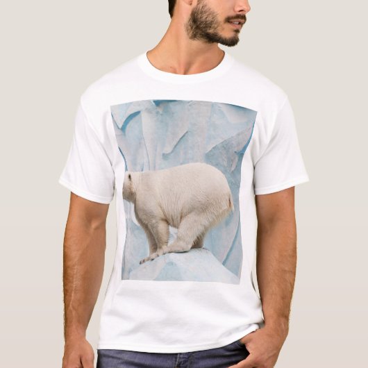 Polar Beer: Zoo Habitat Glimpse T-shirt (Voorkant)