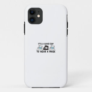Polar Beer Zwart Beer Dragen Gezichtsmasker Leuk G iPhone 11 Hoesje