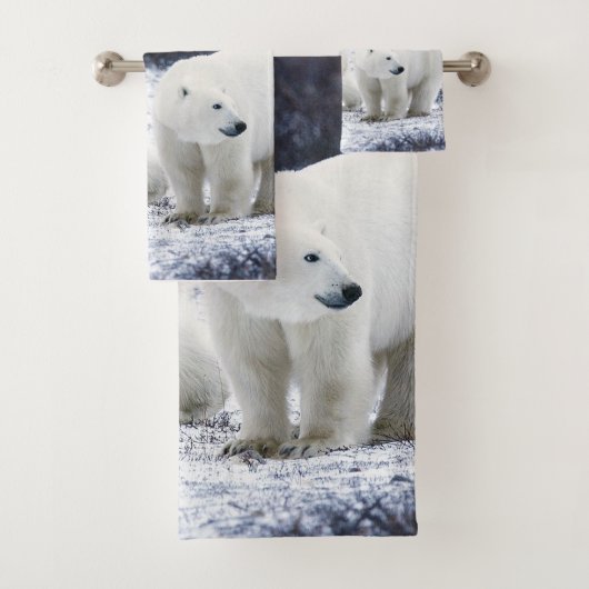 Polar Beren Bathroom Towel set Bad Handdoek (Insitu)