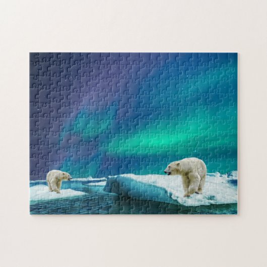 Polar Beren Game Puzzle Legpuzzel (Horizontaal)