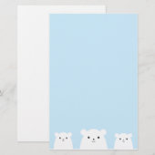 Polar Briefpapier (Voorkant / Achterkant)