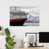 Polar Cruiseship Poster (Thuiskantoor)