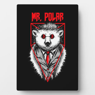 Polar Design A Funny Polar Beer Dierenvriend Fotoplaat