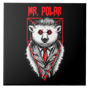 Polar Design A Funny Polar Beer Dierenvriend Tegeltje