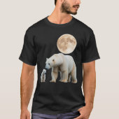 Polar Elegance onder het maanlicht T-shirt (Voorkant)
