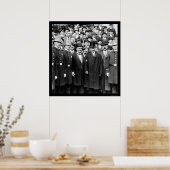 Polar Explorer Frederick Cook 1909 Poster (Keuken)