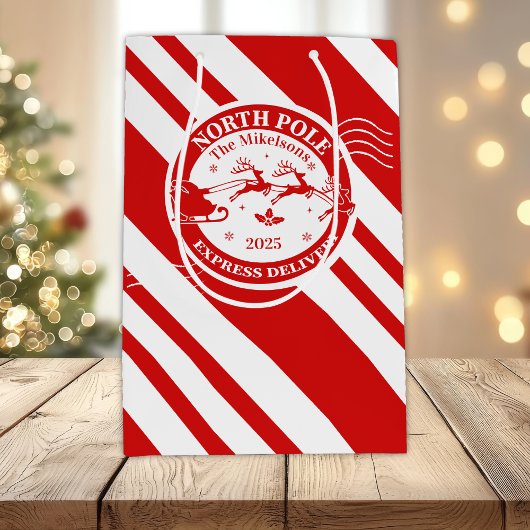 Polar Express Christmas Ticket Medium Cadeauzakje